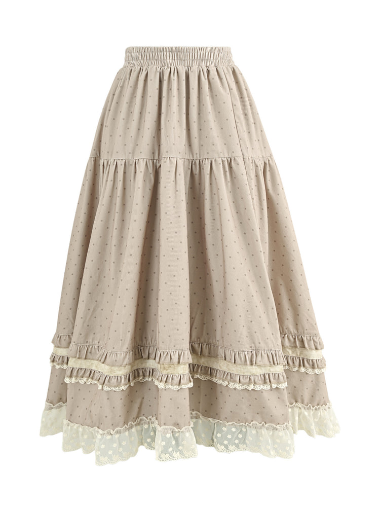 Cottage Picnic Maxi Skirt-Bottoms-ntbhshop
