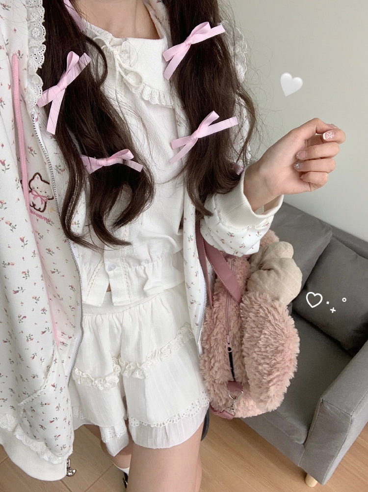Meadow Kitty Cottage Hooded Jacket-Outerwear-ntbhshop