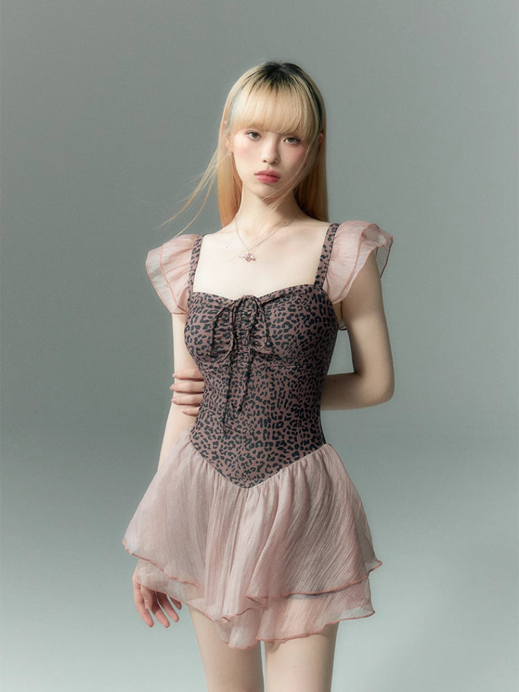 Glamourous Leopard One Piece Swimsuit-ntbhshop