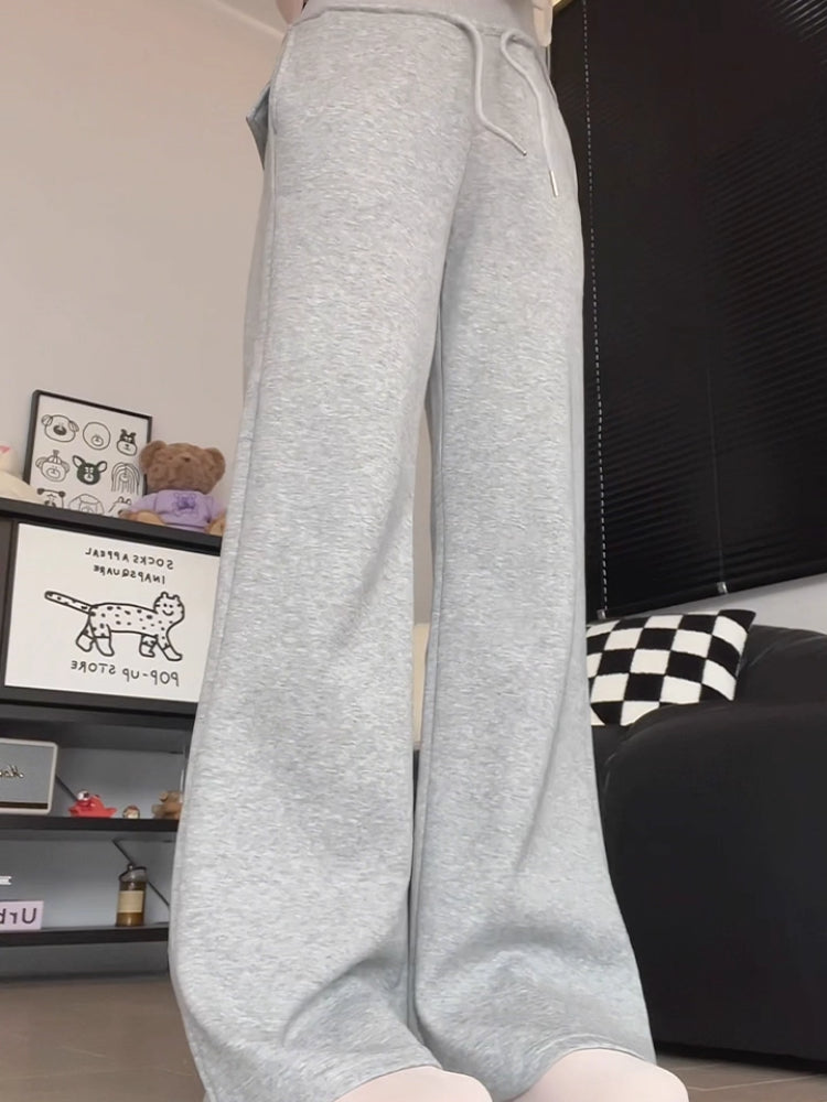 Straight Talk Flared Sweatpants-ntbhshop