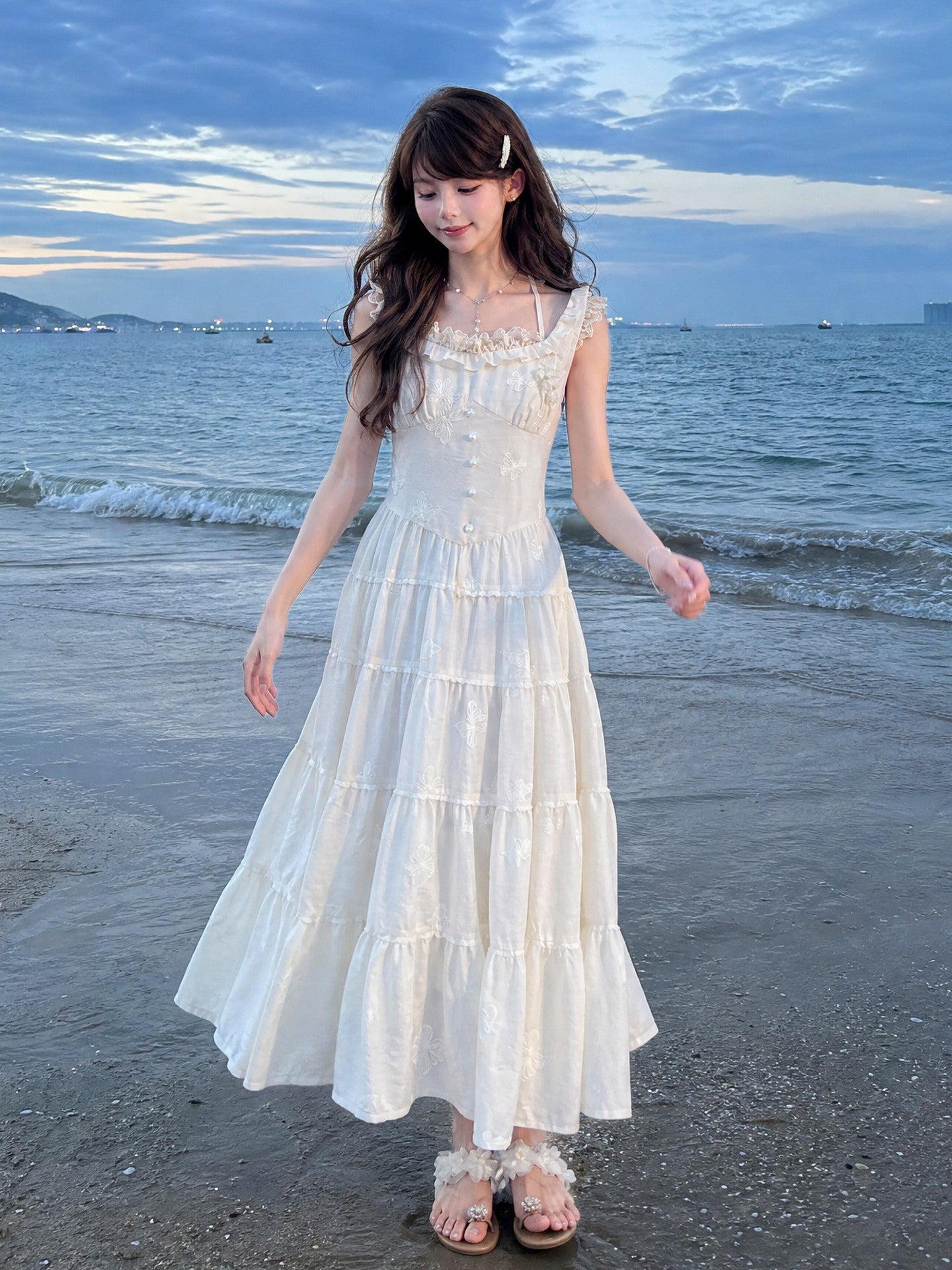 Butterfly Garden Maxi Dress-Dresses-ntbhshop