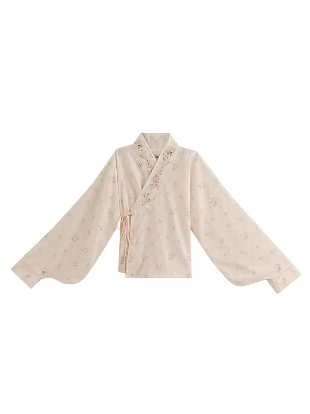 Berry Fairy Picnic Wrap Blouse-Tops-ntbhshop