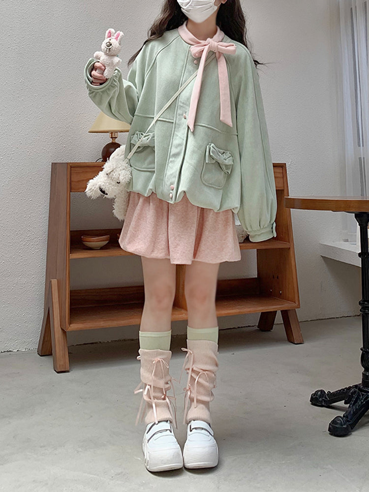 Sakura Matcha Bubble Sweatshirts-ntbhshop