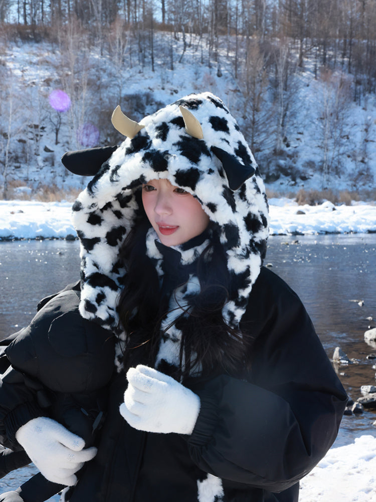 MooMoo Clouds Puffer Jacket-ntbhshop