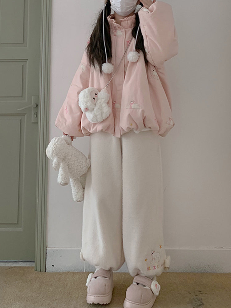 Lamb Cloud Plush Pants-ntbhshop