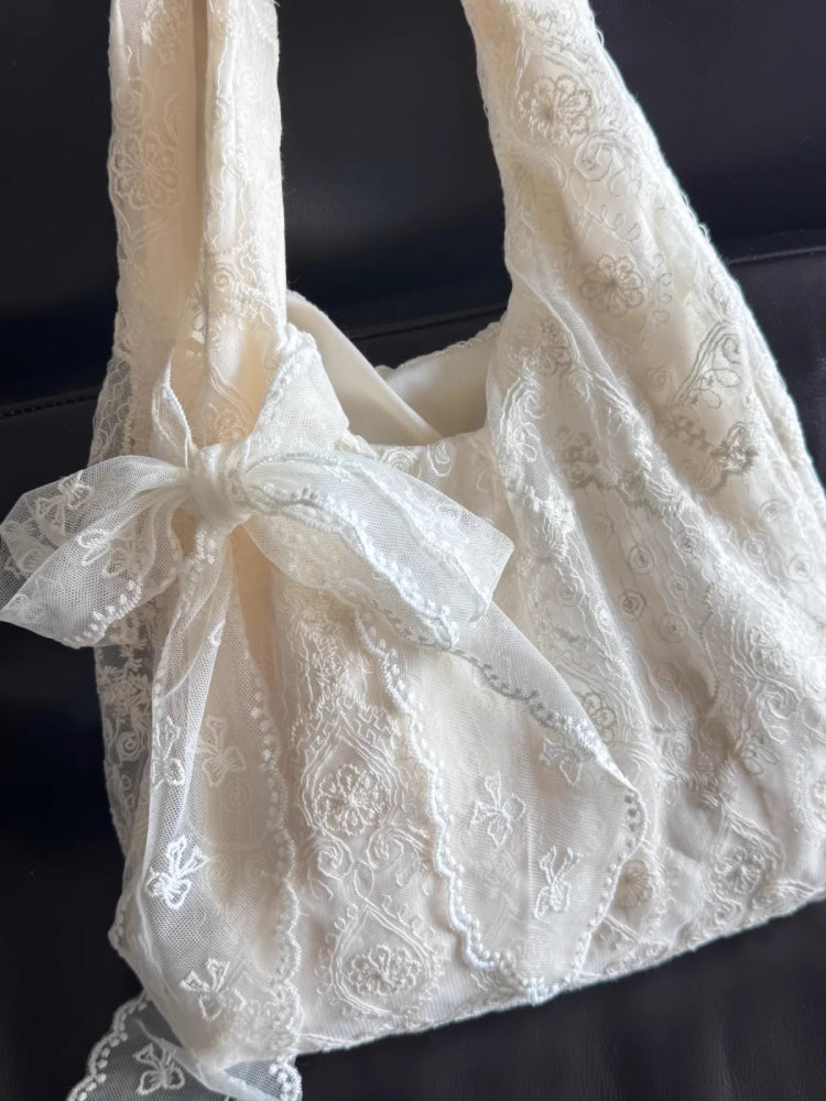 Lace Whisper Korean Style Tote-ntbhshop