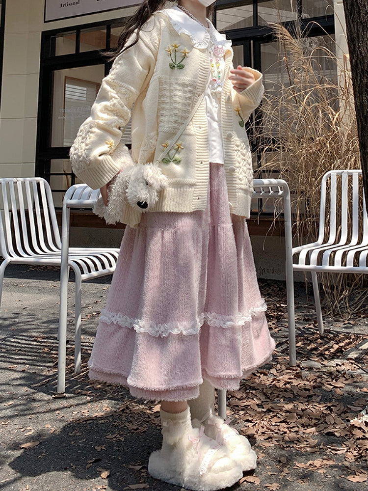 Blooming Cottage Crochet Cardigans-ntbhshop