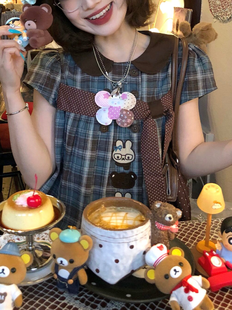 Cocoa Bunny Babydoll Blouse-Tops-ntbhshop