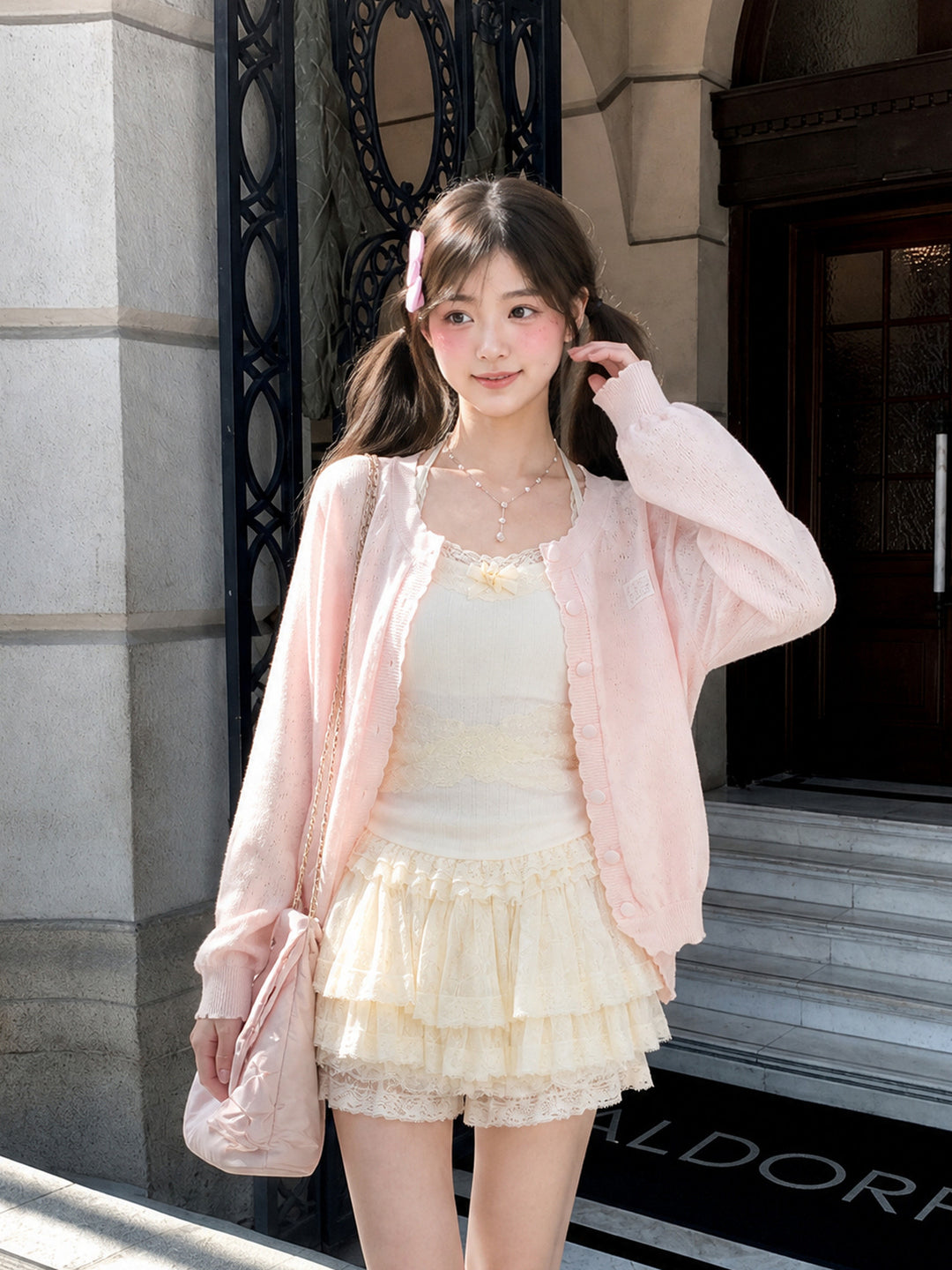 Blush Meringue Bra Camis-Tops-ntbhshop