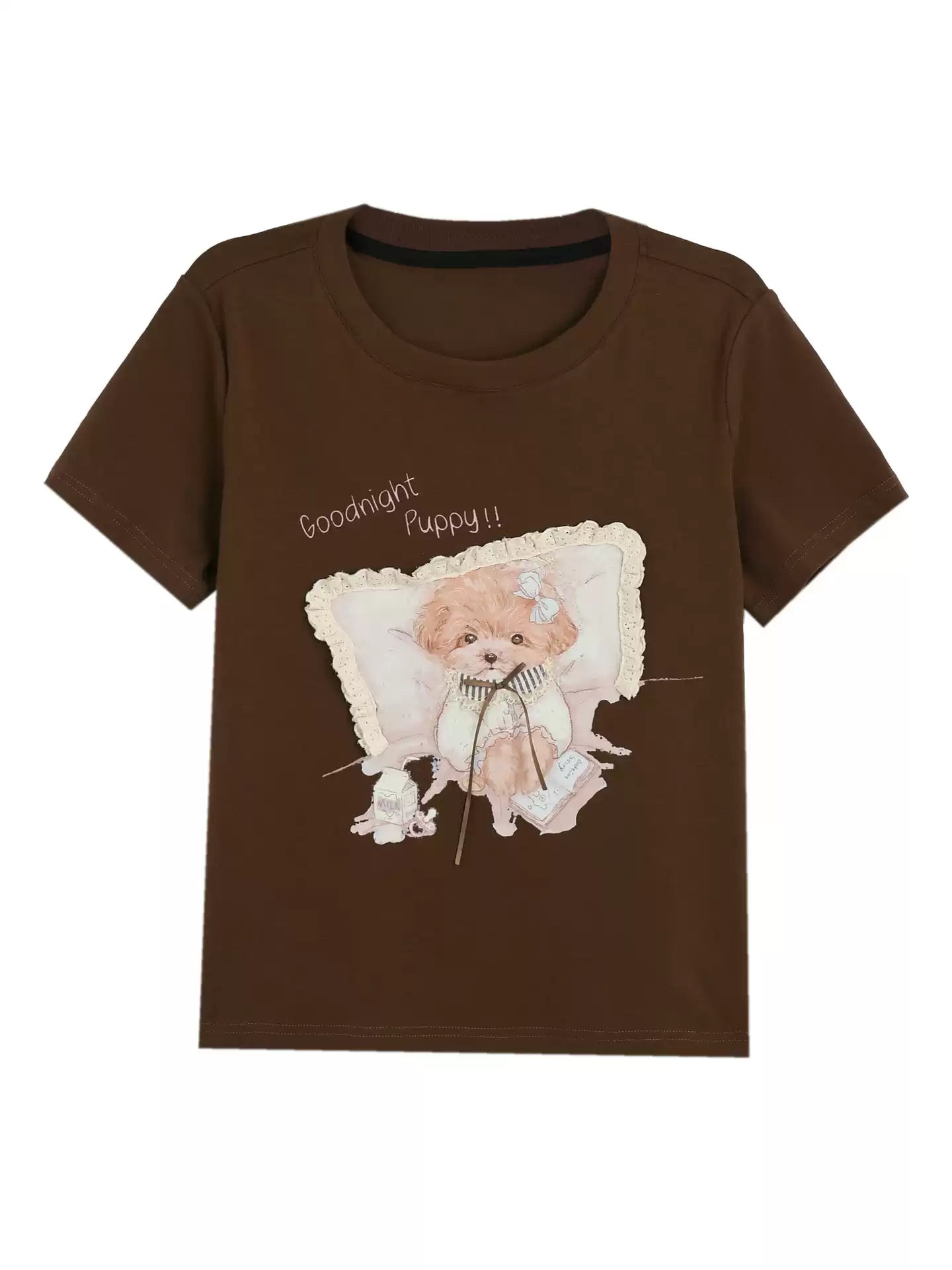 Goodnight Puppy Dream Tees-Tops-ntbhshop