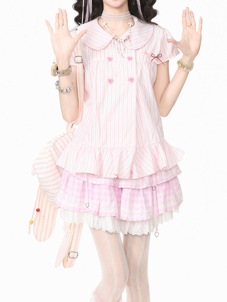 Dolly Darling Ruffle Shirts-Tops-ntbhshop