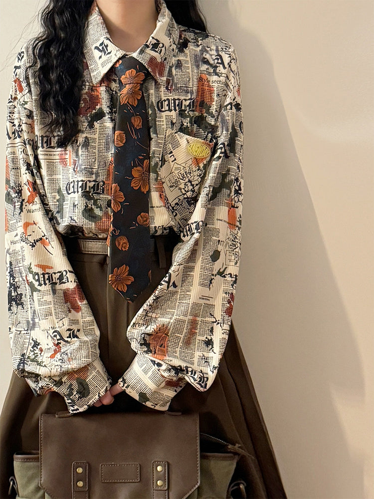 Corner Newsstand Vintage Shirt-Tops-ntbhshop