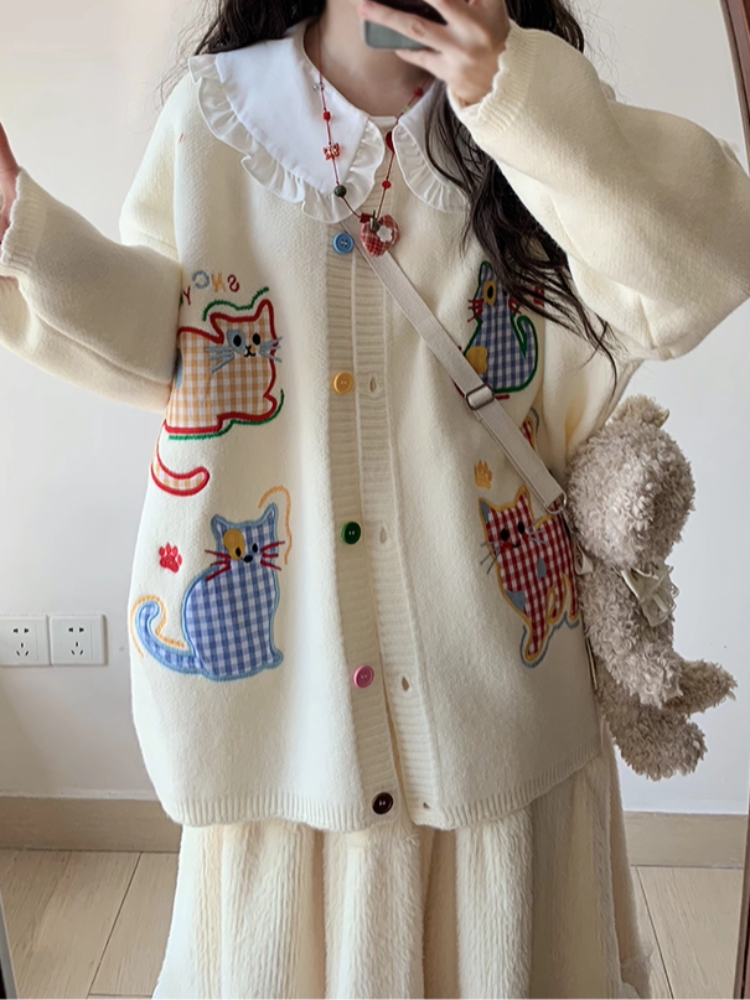 Knitty Kitty Whimsy Cardigans-ntbhshop