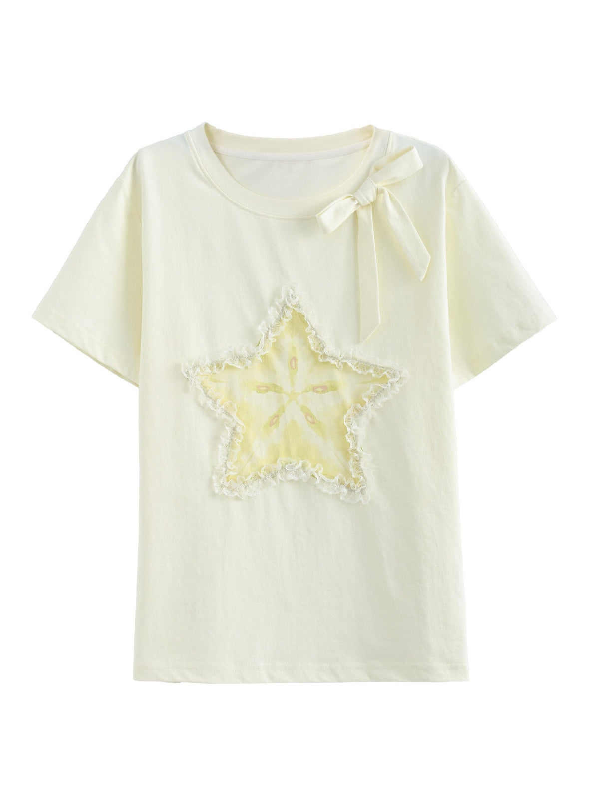 Starfruit Matcha Ribbon Tee-Tops-ntbhshop