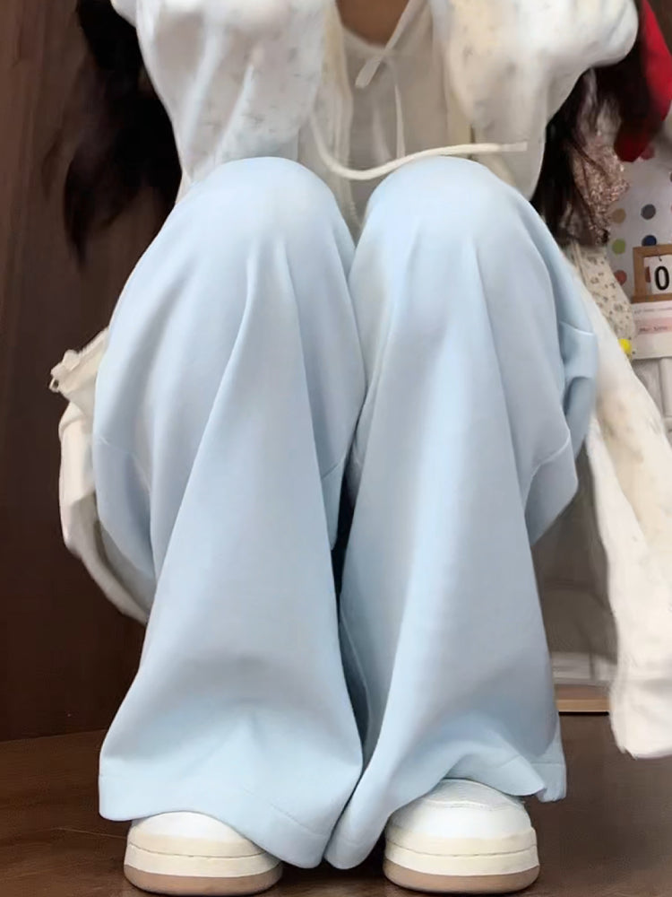 Straight Talk Flared Sweatpants-ntbhshop