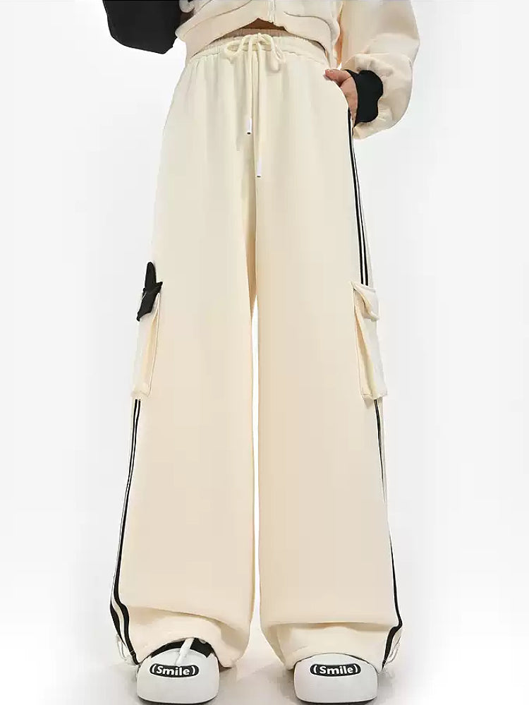 Milk Cat Cloudy Hooded Jacket & Sweatpants-Sets-ntbhshop