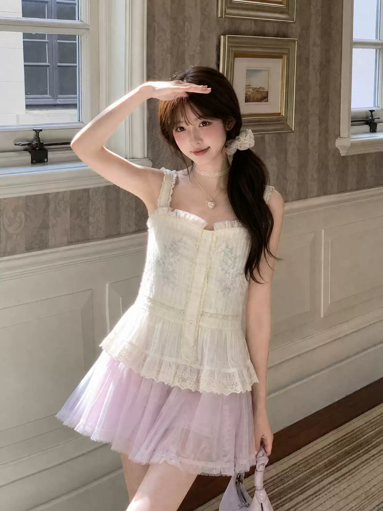 Lavender Dream Cotton Top-Tops-ntbhshop
