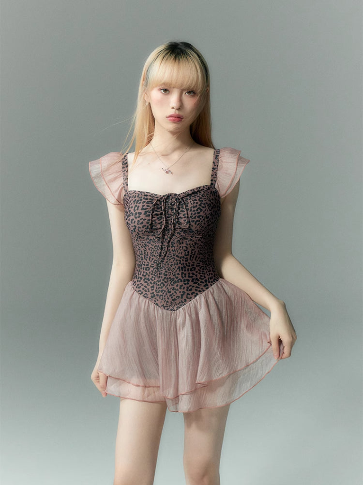 Glamourous Leopard One Piece Swimsuit-ntbhshop