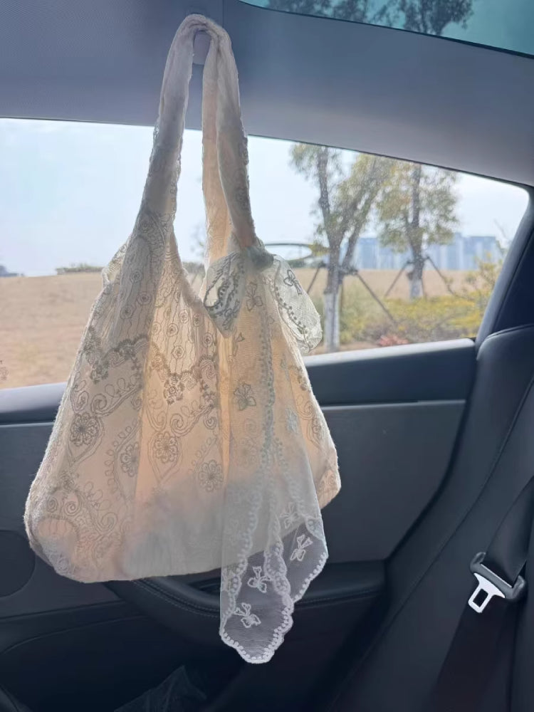 Lace Whisper Korean Style Tote-ntbhshop