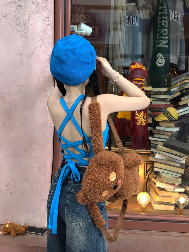 Lollipop Bow Tie-Back Camisoles-ntbhshop