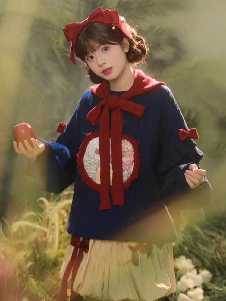 Dreamspell Snow White Knit Sweaters-ntbhshop