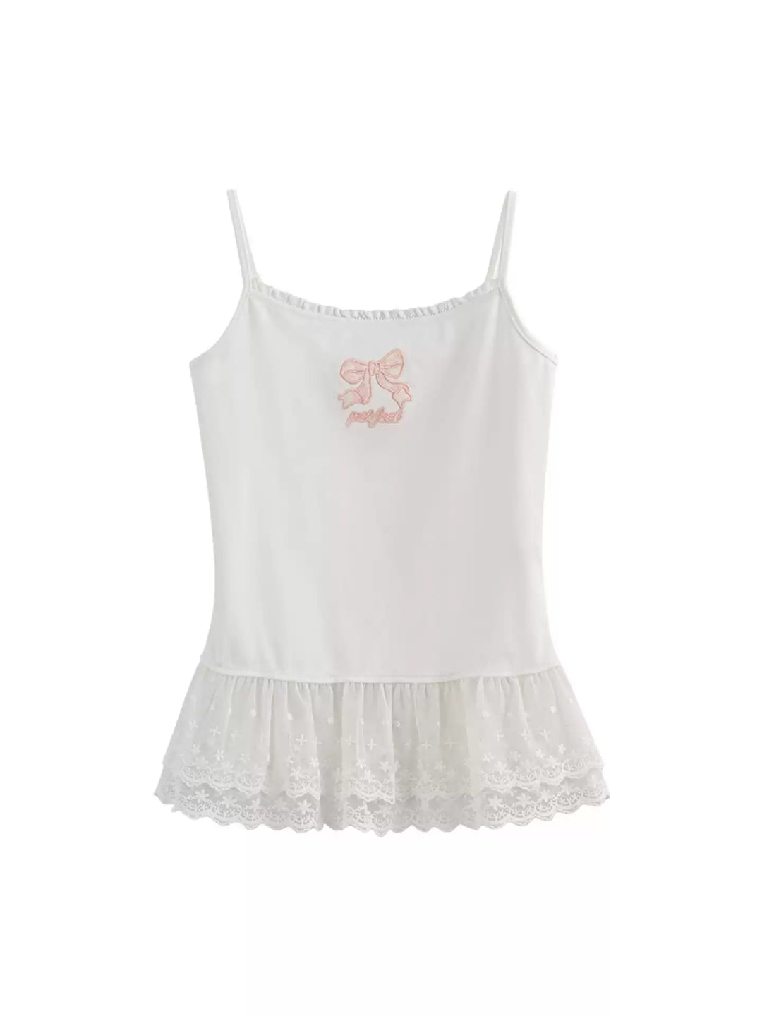 Rose Drift Lace Camisole-Tops-ntbhshop