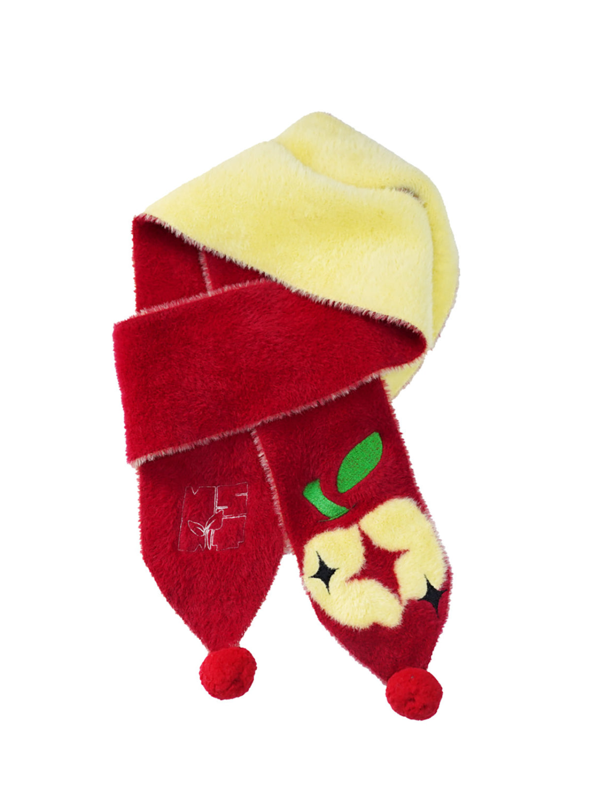 Red Apple Slouchy Scarf-ntbhshop