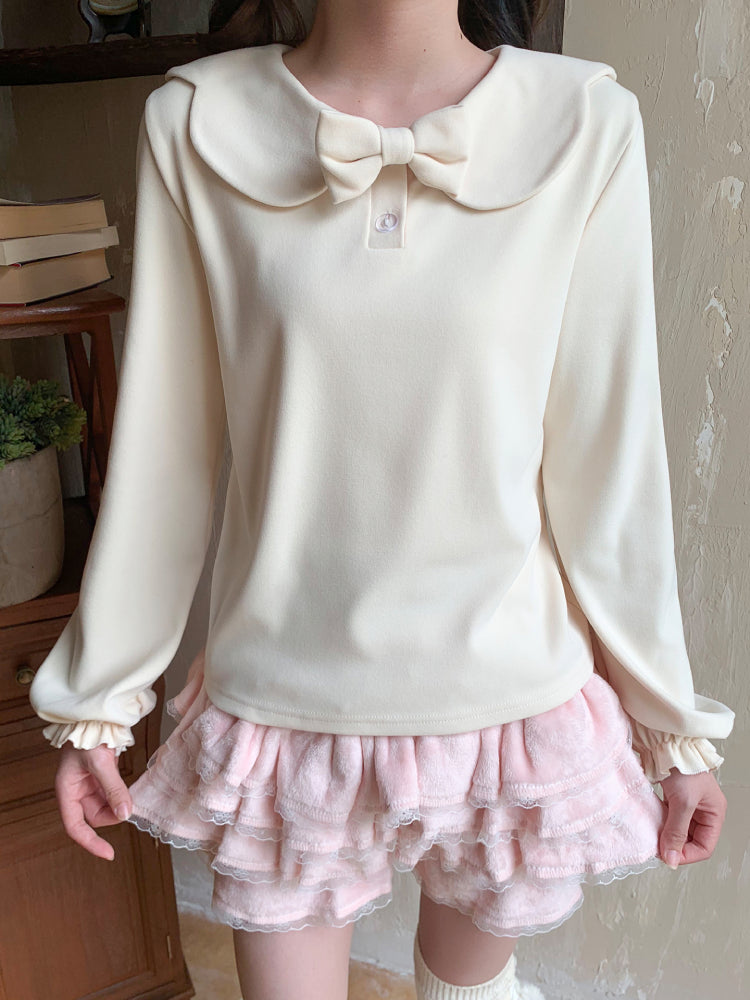 Lolita Doll Puff Sleeve Tops-ntbhshop