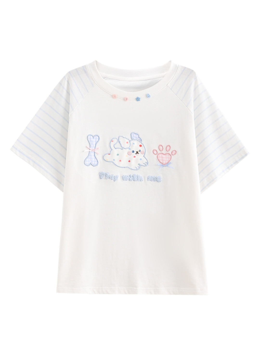 Puppy Milk Raglan Tee-Tops-ntbhshop