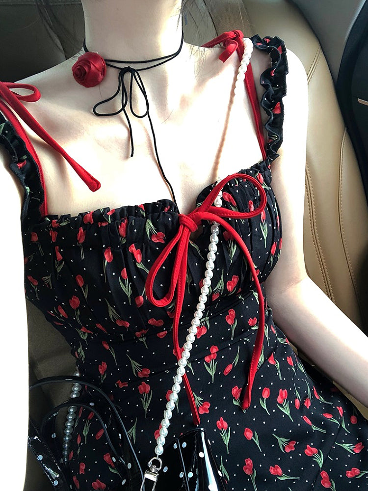 Daydream Bloom Printed Summer Dresses-ntbhshop