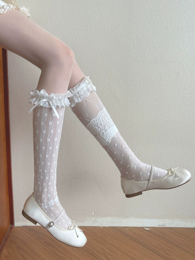 Angels Tea Party Lace Socks Set-ntbhshop