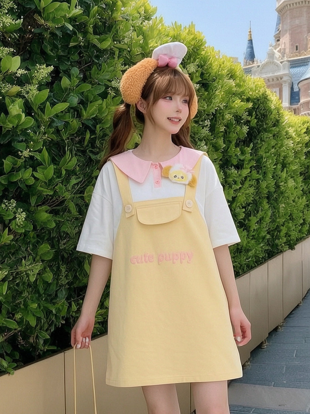 Puppy Honey Cotton Dress-Dresses-ntbhshop