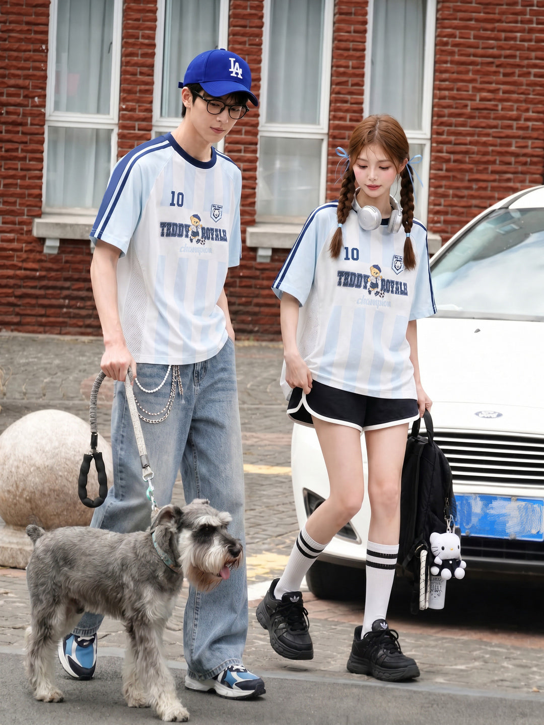 Teddy Royale Stripe Jersey-Tops-ntbhshop