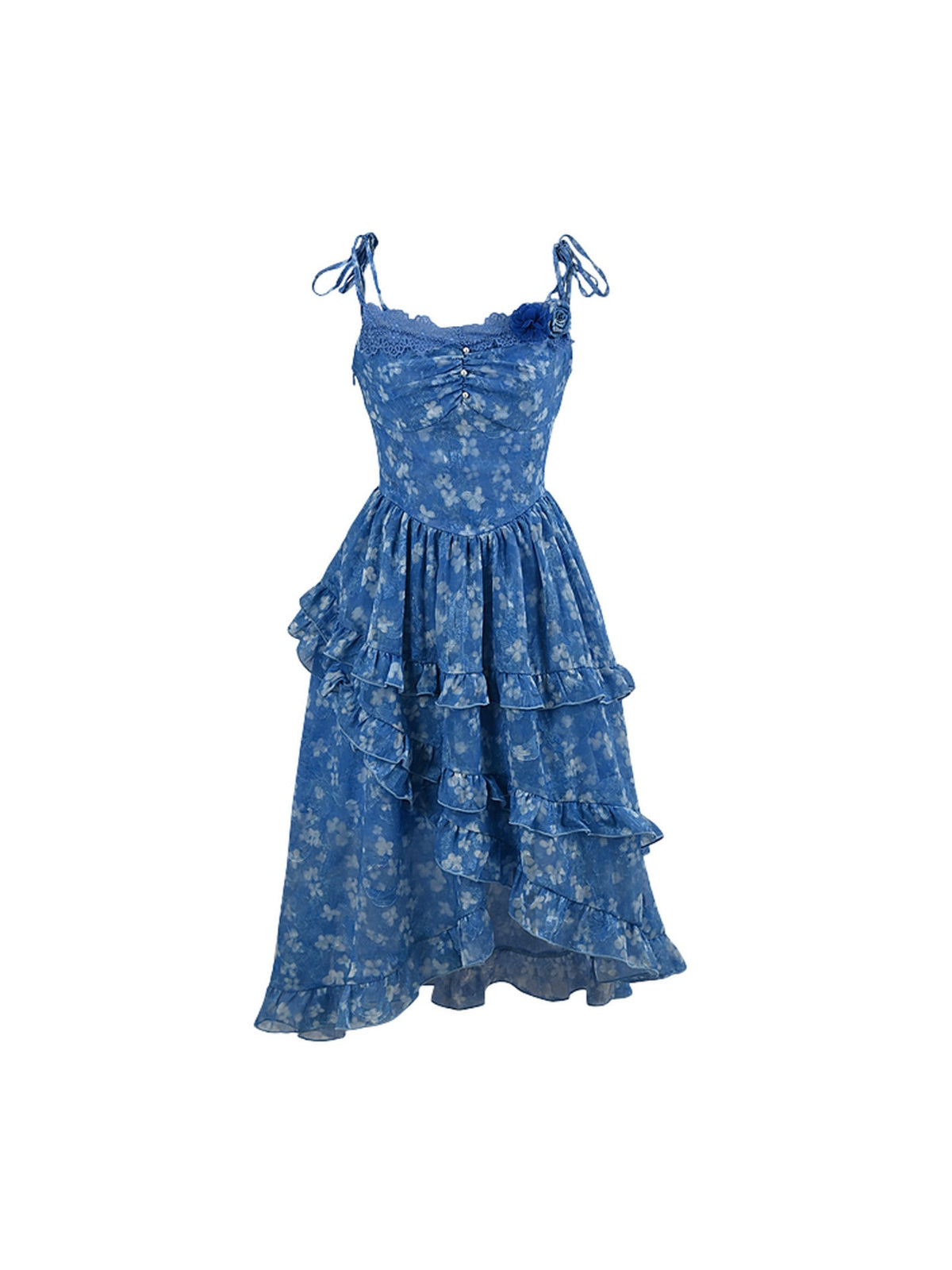 Bluebell Breeze Floral Sundress-Dresses-ntbhshop