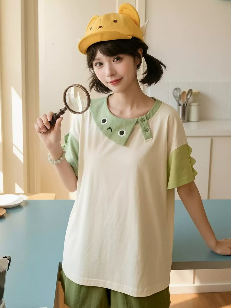 Green Monster Graphic Tee-Tops-ntbhshop