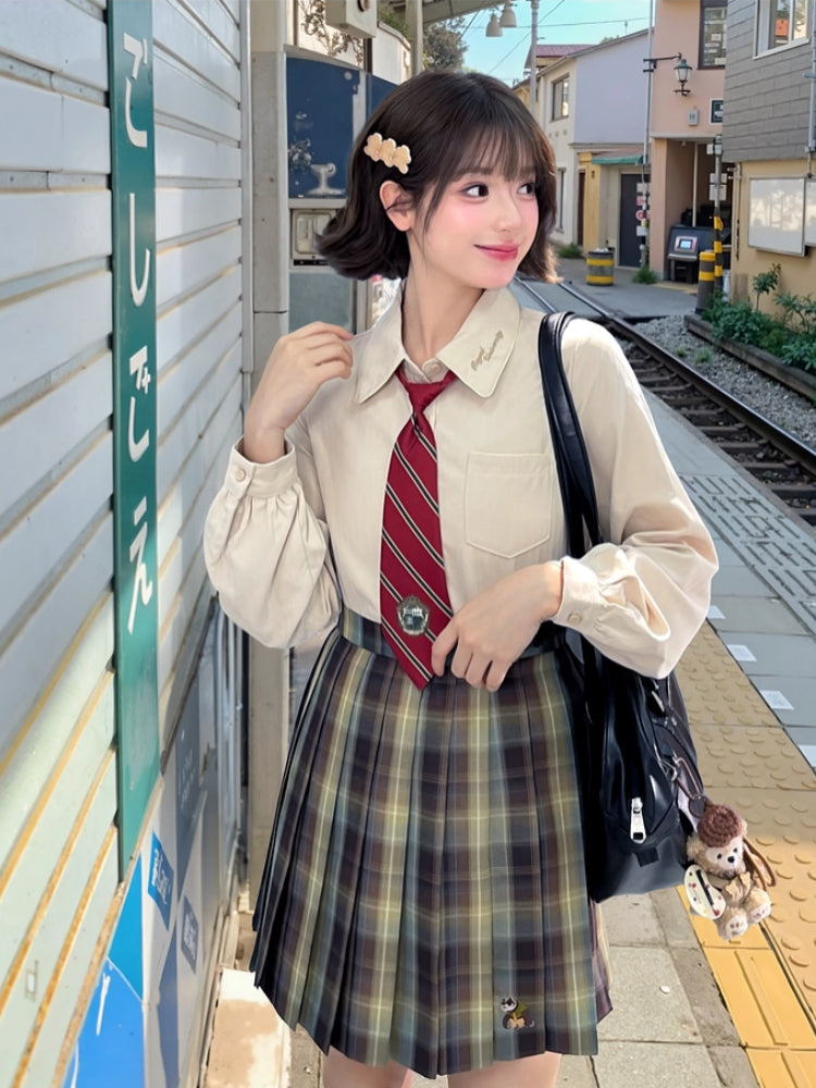 Flash Sloth JK Uniform Skirts-ntbhshop