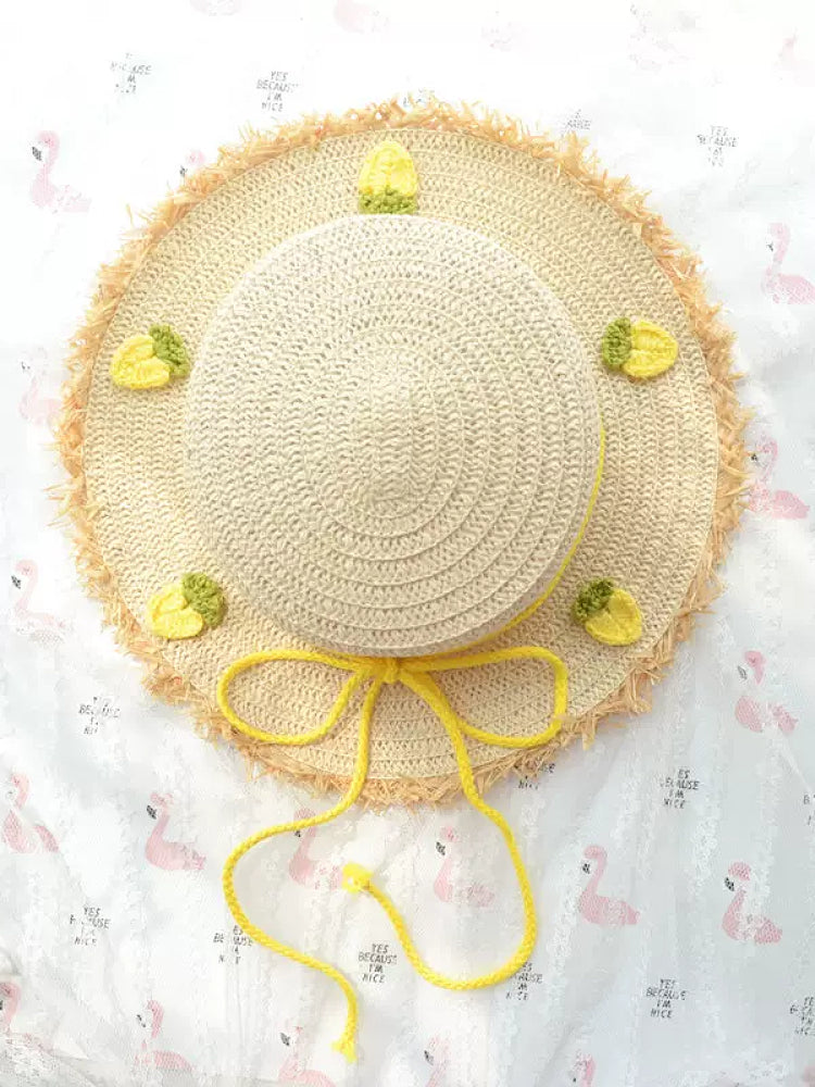 Tropical Treat Jackfruit Straw Hat-ntbhshop