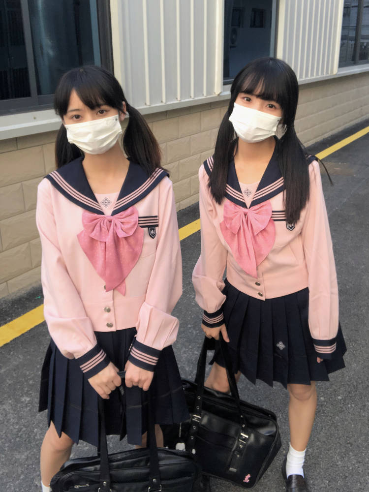 Sakura Petals High Waist Pleated JK Uniform Skirts-ntbhshop