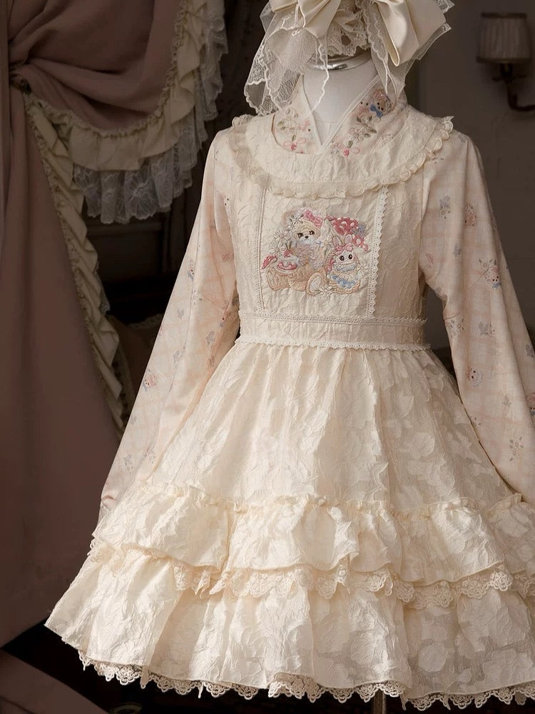 Berry Fairy Picnic Layered Dress-Dresses-ntbhshop