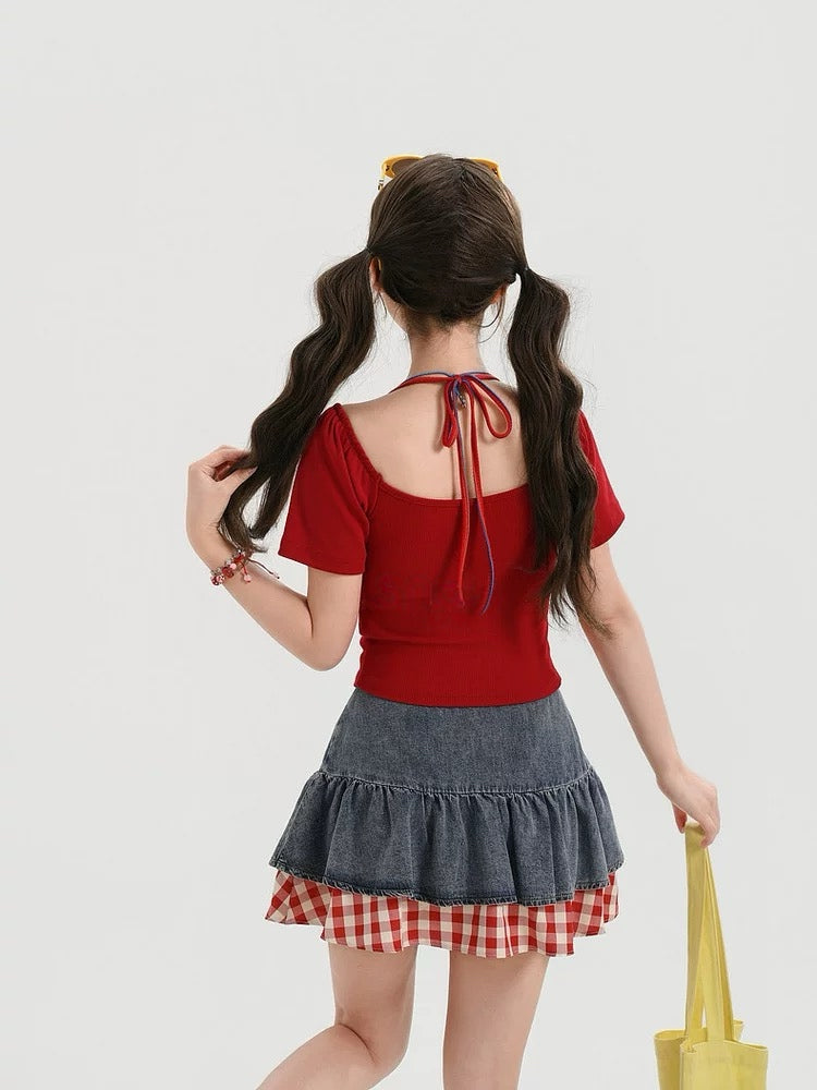 Cherry Sundae Halter Tee-ntbhshop