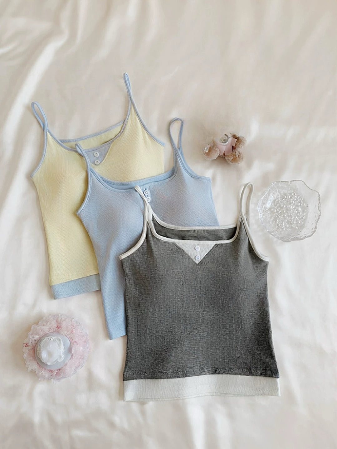 Pastel Breeze Bra Camisoles-ntbhshop