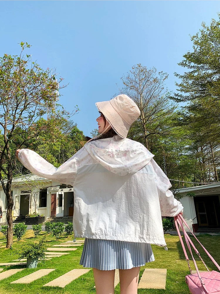 Pastel Sketch Sun Jacket-Outerwear-ntbhshop