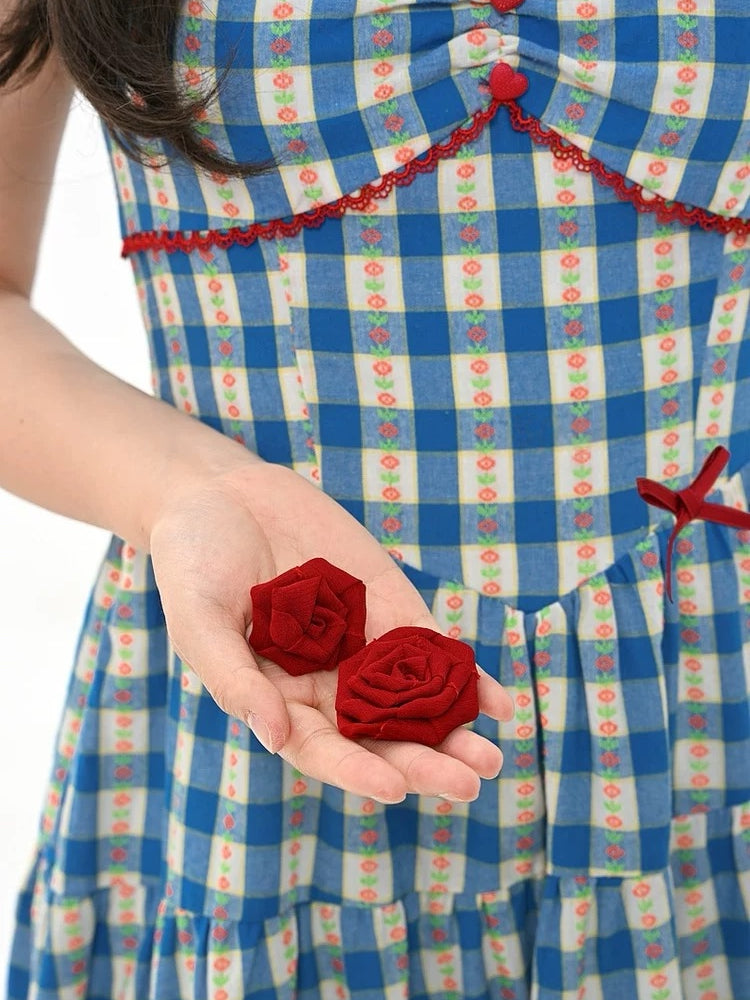 Cherry Cherry Knit Cardigan & Halter Dress-Sets-ntbhshop