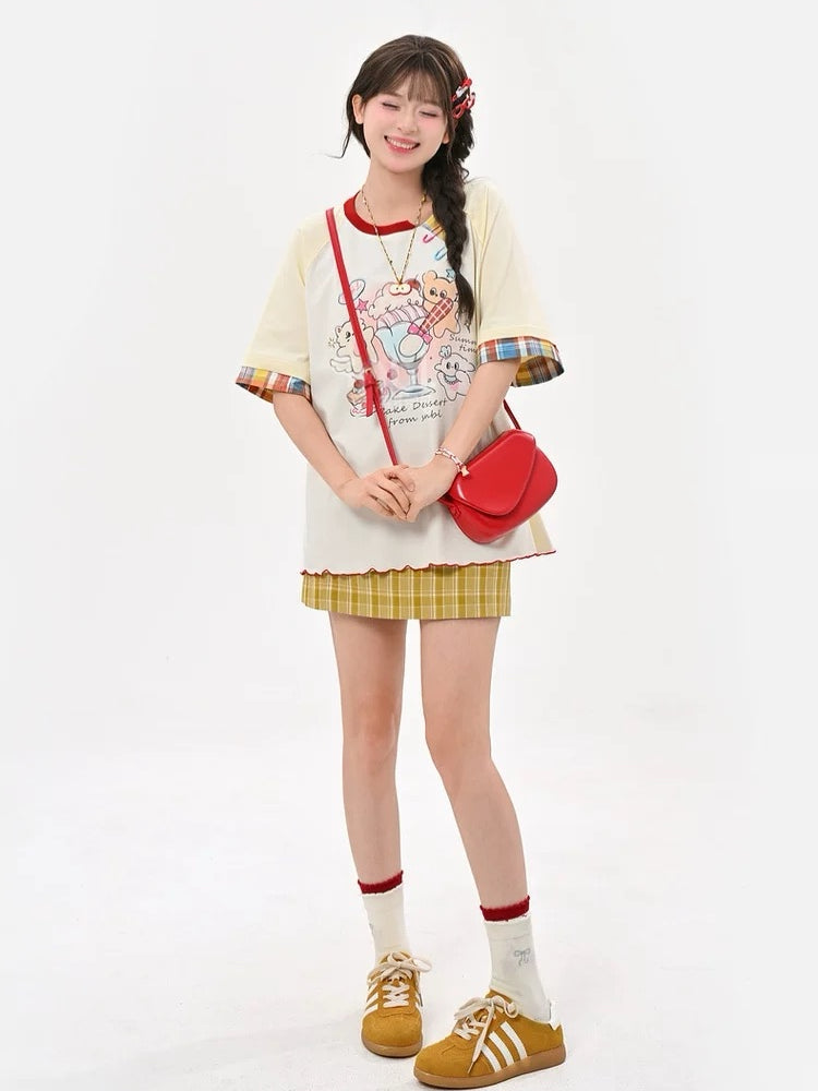 Cake Dessert Party Cotton Tee-Tops-ntbhshop