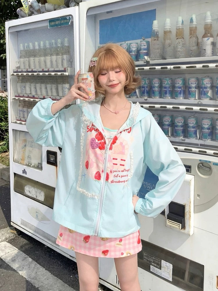 Berry Cake Sun Jacket-Outerwear-ntbhshop