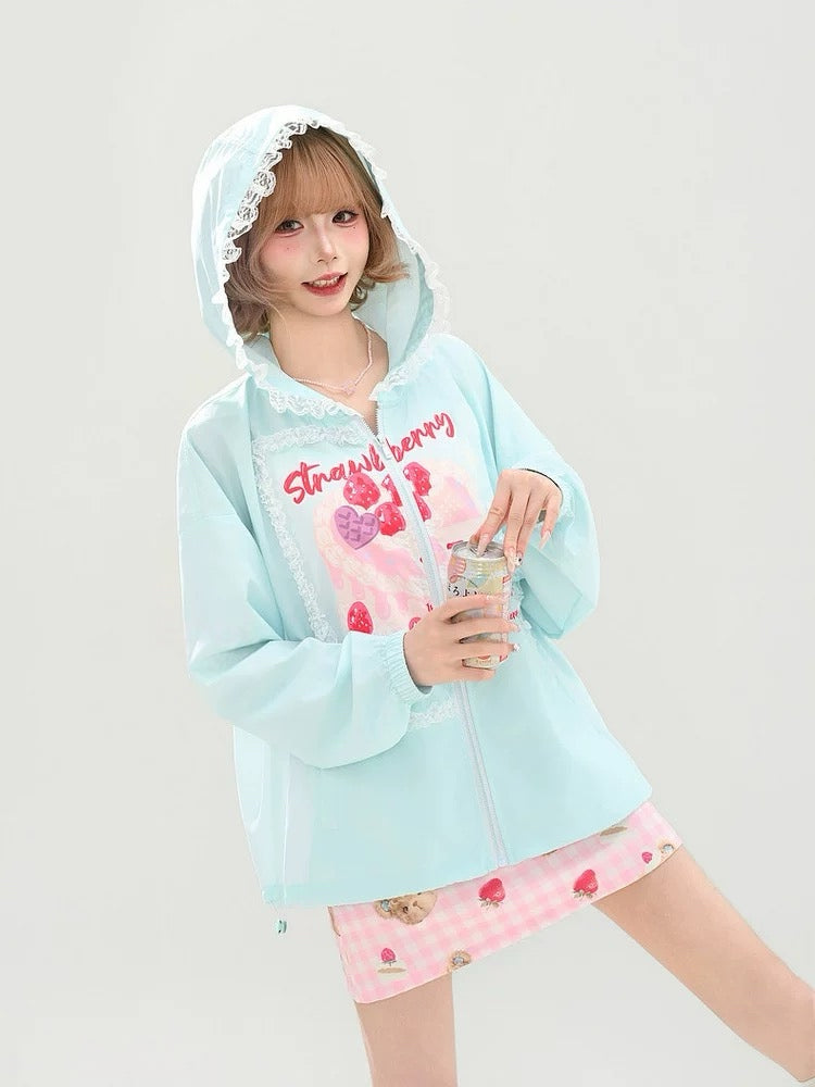 Berry Cake Sun Jacket-Outerwear-ntbhshop
