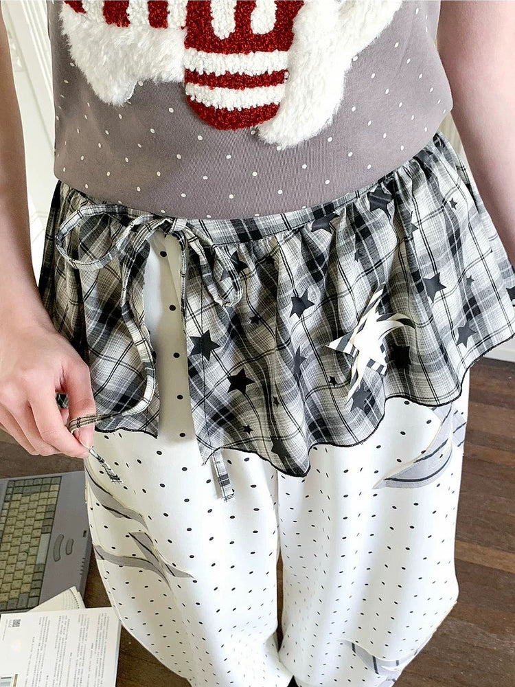 Yume Dot Balloon Pants-Bottoms-ntbhshop