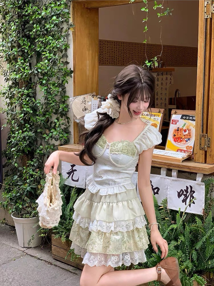 Pearl Belle Corset Top-Tops-ntbhshop
