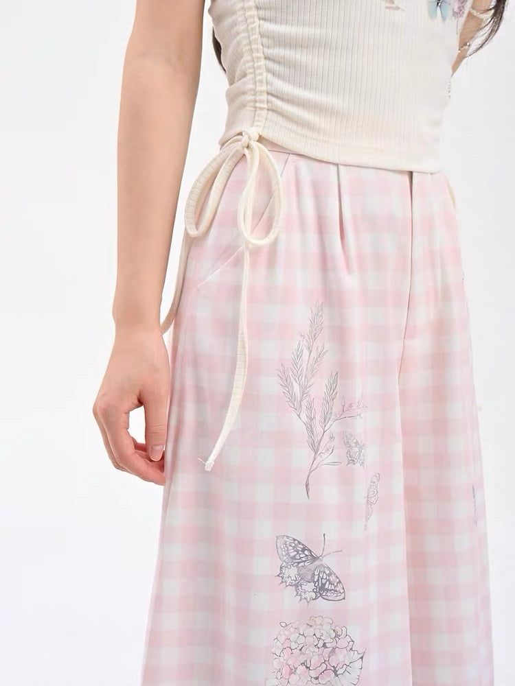 Butterfly Blush Lounge Pants-Bottoms-ntbhshop