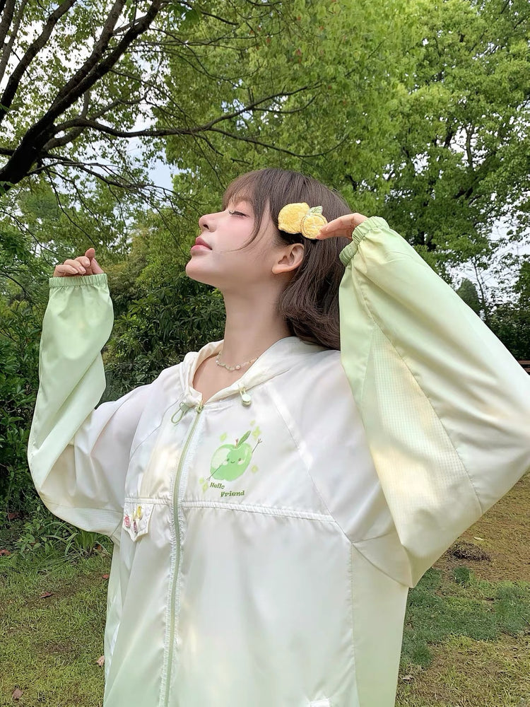 Green Apple Sun Jacket-Outerwear-ntbhshop